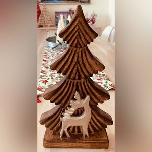 Wooden Christmas Tree.